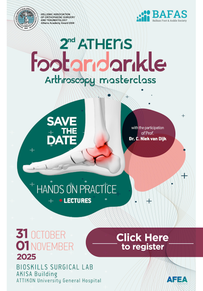BAFAS-2nd-Athens-Foot-and-Ankle-Arthroscopy-Masterclass-2025_poster BAFAS-2nd-Athens-Foot-and-Ankle-Arthroscopy-Masterclass-2025_poster